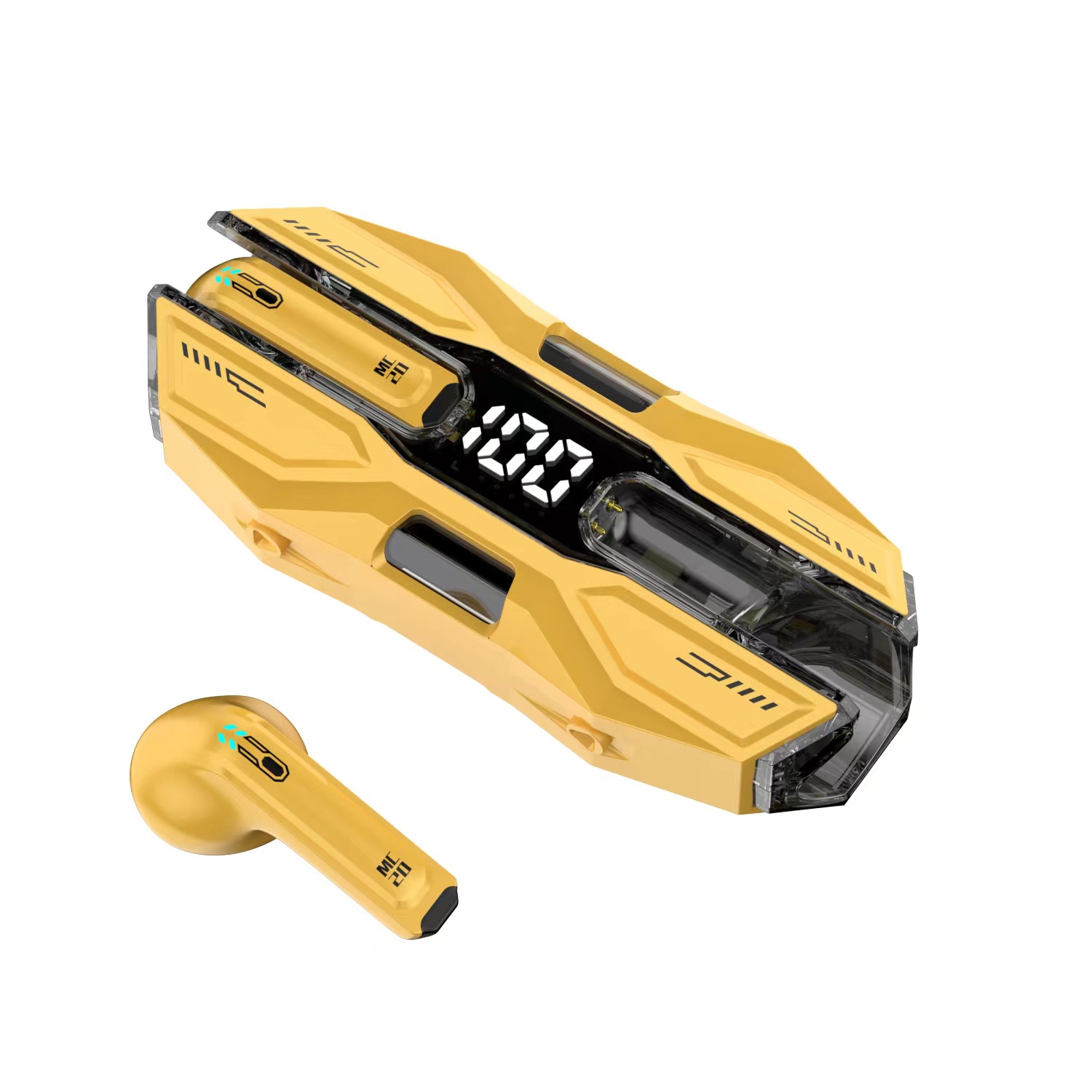 Venom Gaming Accessories - F20 이어폰 Bluetooth 5.3 TWS 게임용