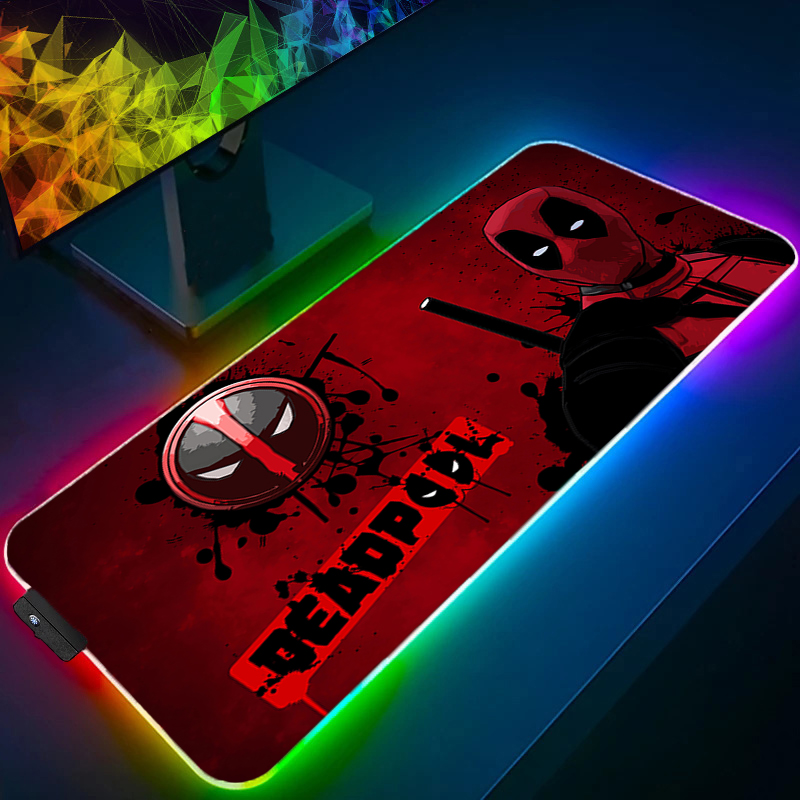 Gaming Accessories Rgb - LED 마우스 패드 게임용 백라이트 락