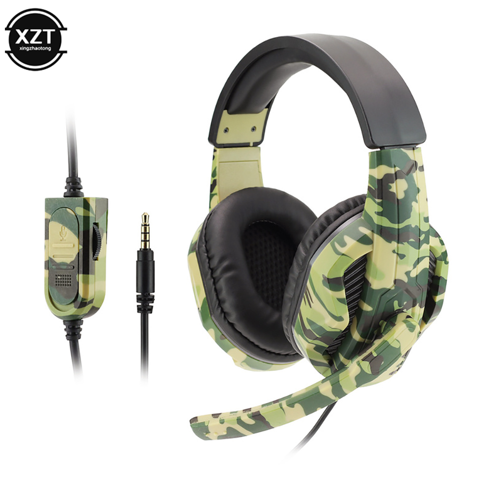 Venom Gaming Accessories - 위장 게임용 헤드셋 3.5mm AUX 잭