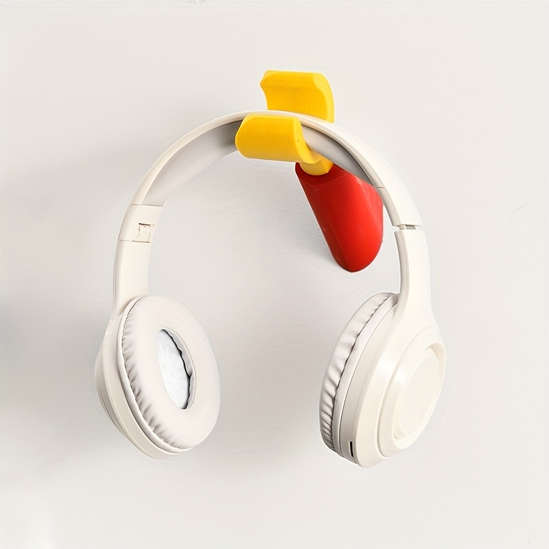 Gaming Accessories Wall Mount - 귀여운 오리 부리 모양 접착식 헤드폰