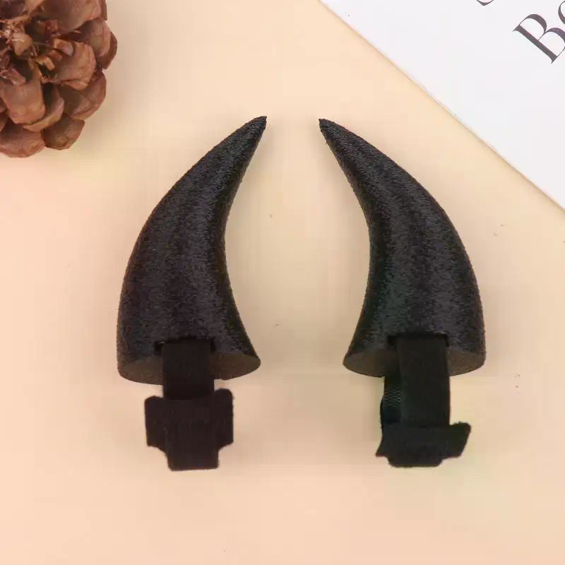 3D 프린팅된 뿔 모양의 악마 뿔이 달린 헤드폰 부품  - Gaming Accessories Girls 리뷰 및 가격