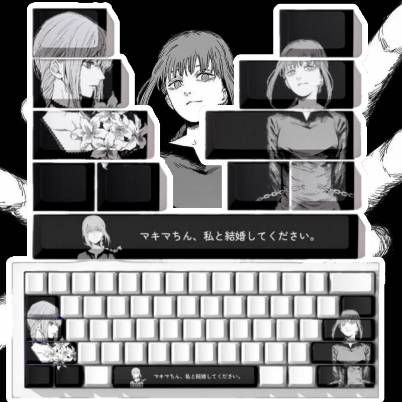 Chainsaw Man Makima 테마 애니메이션 키 - Jjk Gaming Accessories 리뷰 및 가격