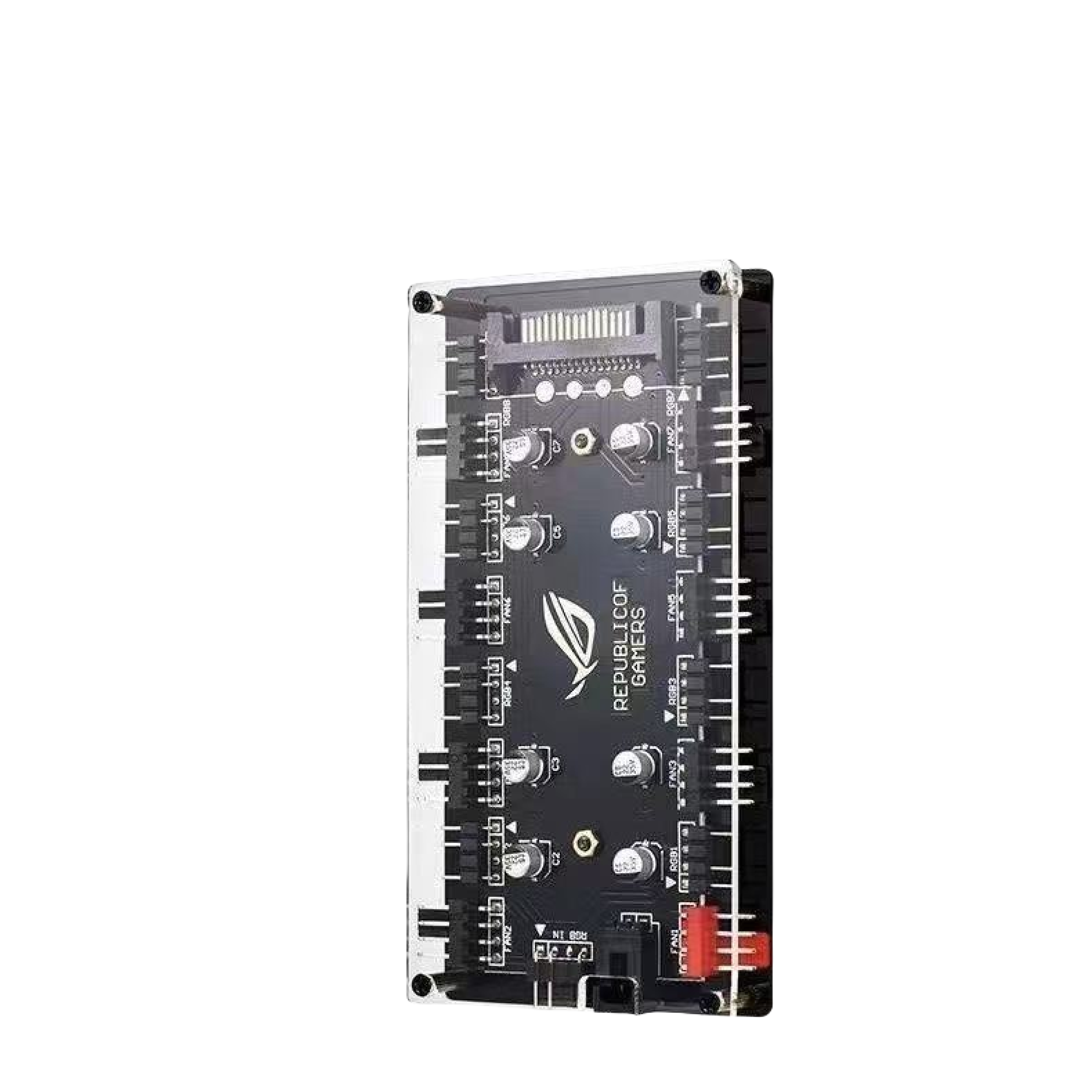 듀얼 8포트 팬 허브 ARGB/PWM 2-in-1 5V - Fan Hub Rgb Controller 리뷰 및 가격
