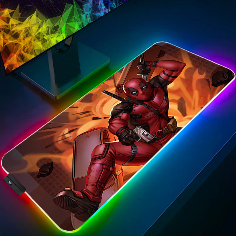 LED 마우스 패드 게임용 백라이트 락 엣지 애니메이션 - Gaming Accessories Rgb 리뷰 및 가격