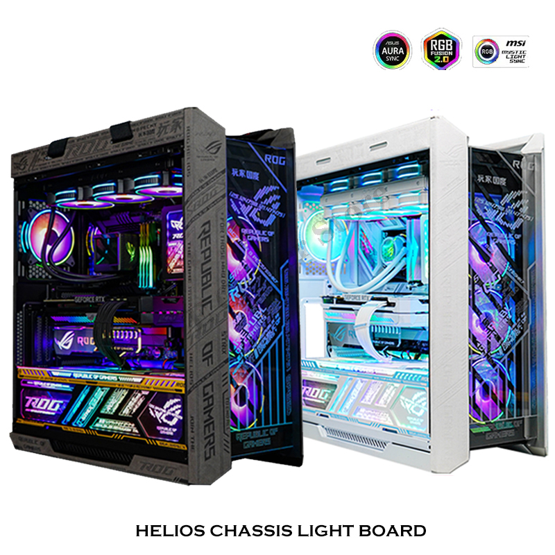 RGB 미러 PC 케이스 백플레이트 패널 라이트 보드, - Gaming Accessories Rgb 리뷰 및 가격