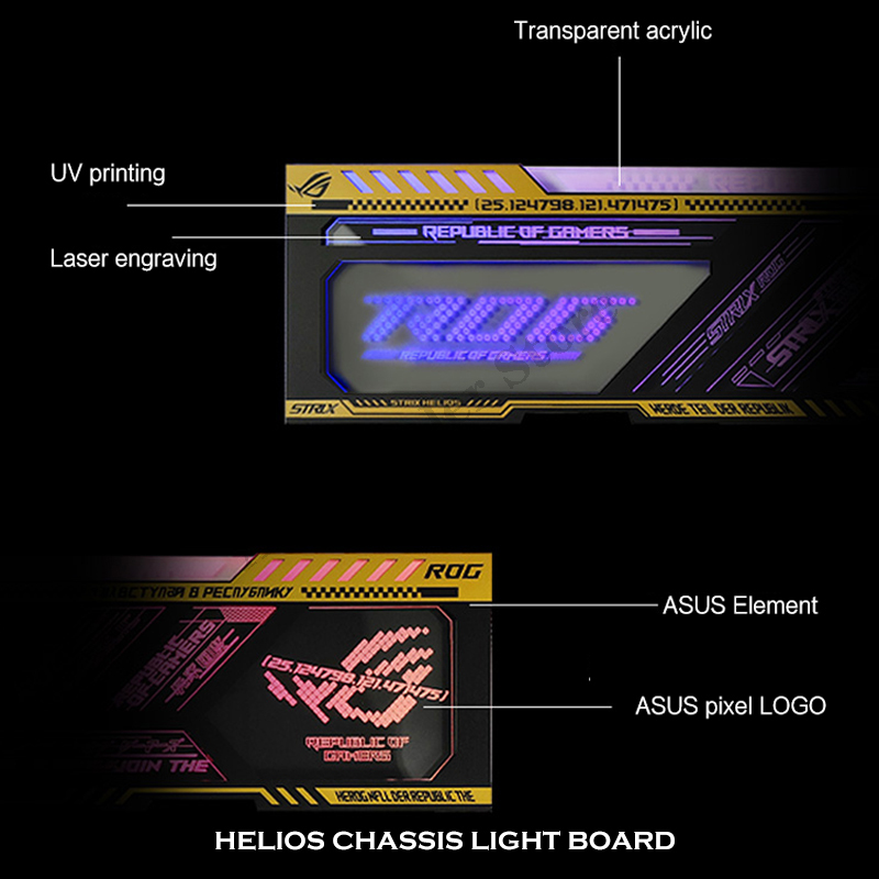 RGB 미러 PC 케이스 백플레이트 패널 라이트 보드, - Gaming Accessories Rgb 리뷰 및 가격