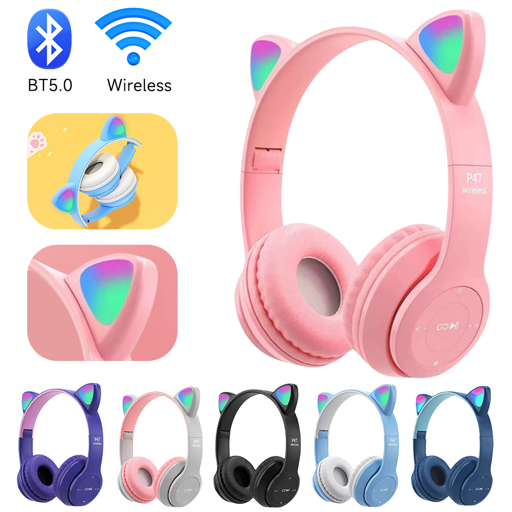 P47M 무선 블루투스 헤드셋 게이머 고양이 LED 라 - Venom Gaming Accessories 리뷰 및 가격