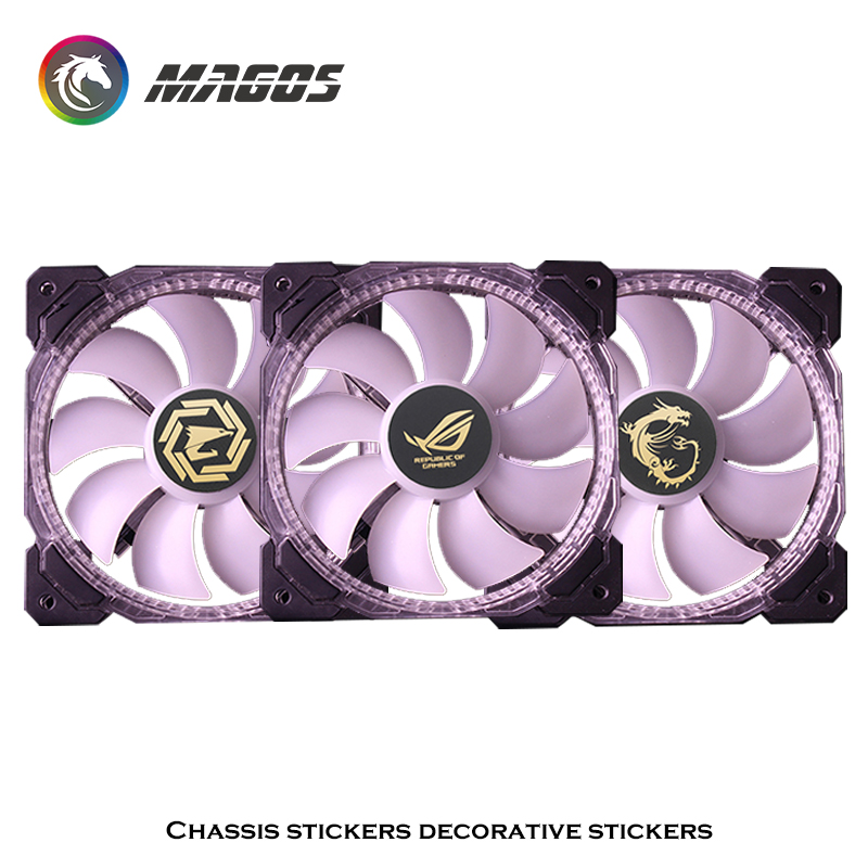 컴퓨터 케이스 팬 금속 스티커 ROG MSI AORUS - Gaming Accessories Rgb 리뷰 및 가격