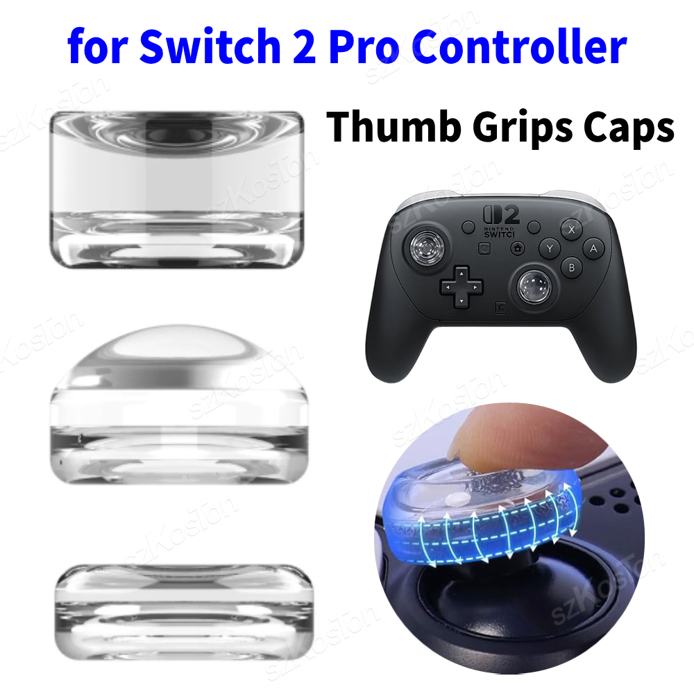 스위치 2 프로 컨트롤러 용 투명한 엄지 그립 캡 Sw - Controller Grip Cover 리뷰 및 가격