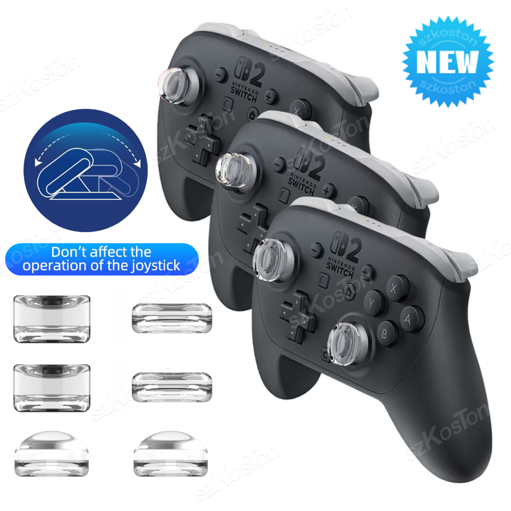스위치 2 프로 컨트롤러 용 투명한 엄지 그립 캡 Sw - Controller Grip Cover 리뷰 및 가격