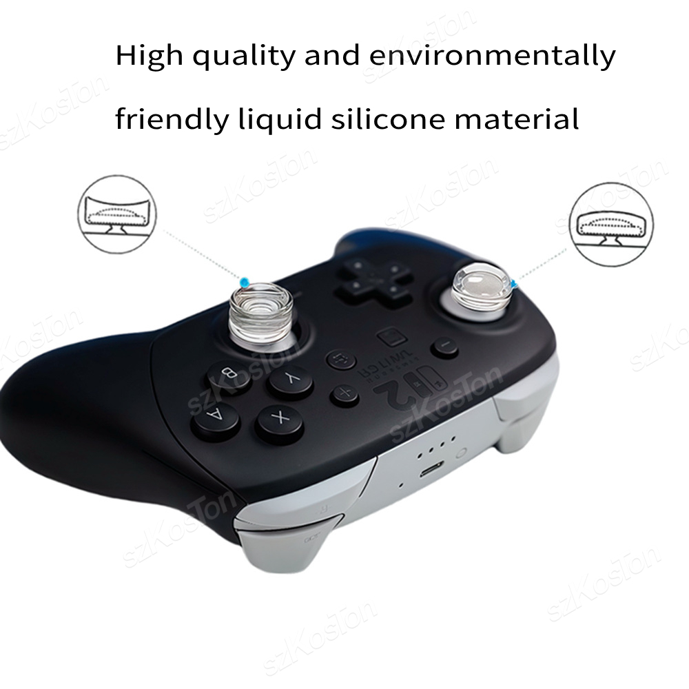 스위치 2 프로 컨트롤러 용 투명한 엄지 그립 캡 Sw - Controller Grip Cover 리뷰 및 가격