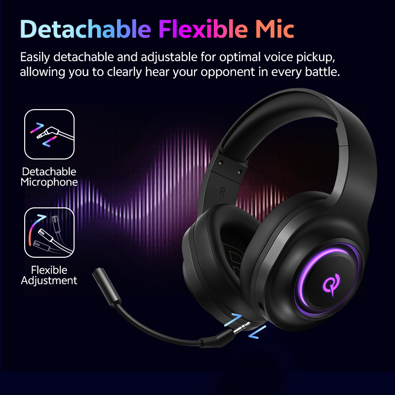 QCY Heroad V200 게이밍 헤드셋 (마이크 내 - Venom Gaming Accessories 리뷰 및 가격