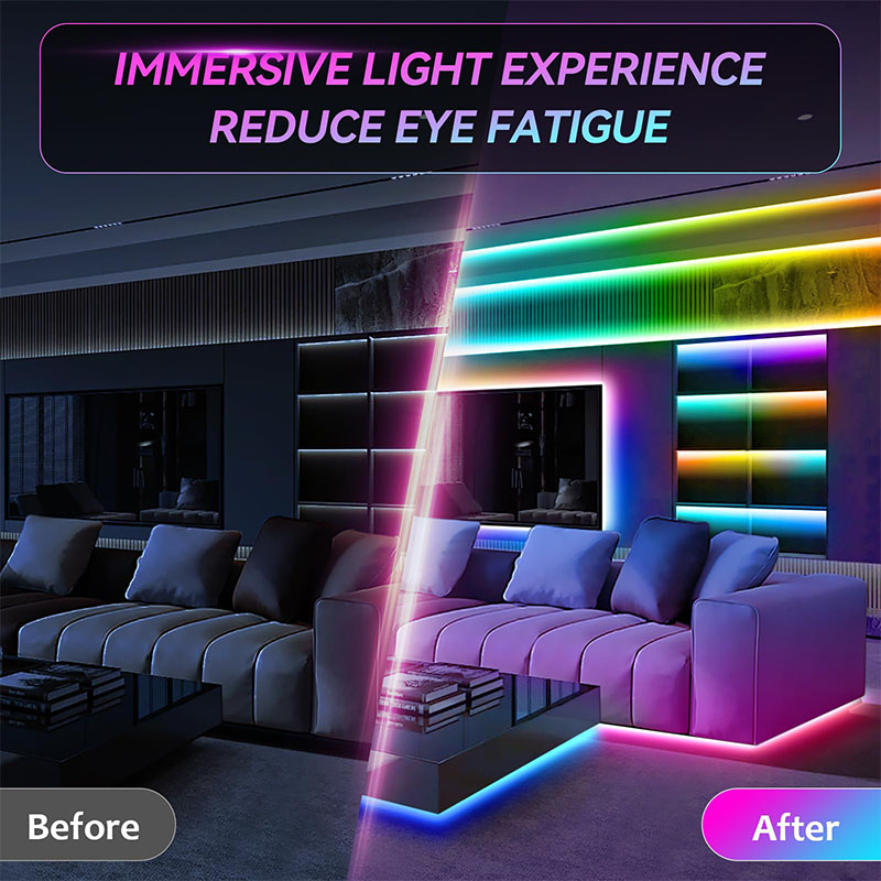 USB RGB LED 스트립 SMD3535 앱 및 리모 - Gaming Accessories Rgb 리뷰 및 가격