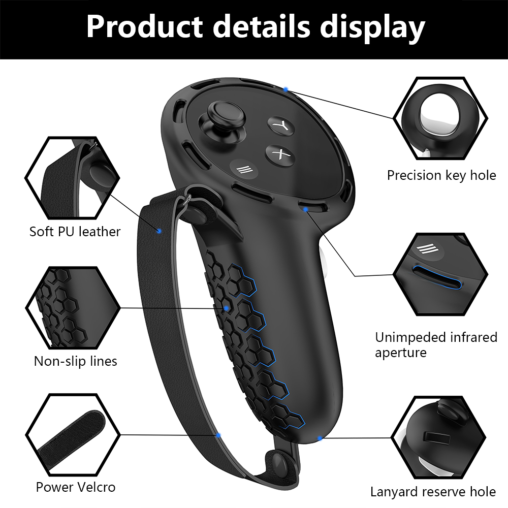 HUADAI 새로운 VR 액세서리 Oculus Ques - Controller Grip Cover 리뷰 및 가격