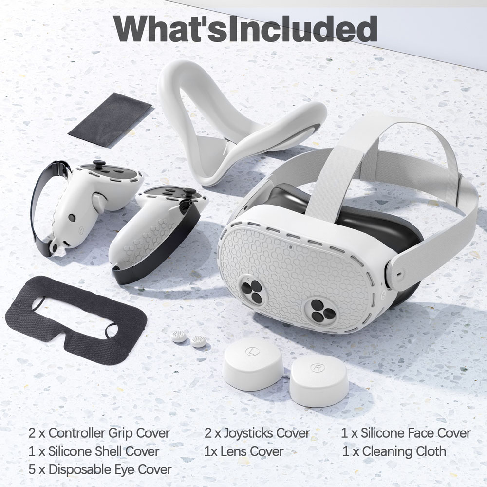 메타 퀘스트 3S VR 컨트롤러 그립, 페이스 커버,  - Controller Grip Cover 리뷰 및 가격