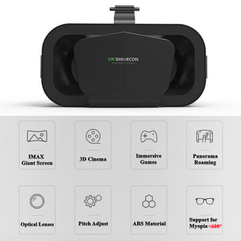 샤인콘 가상현실 비아르 3D VR 안경 기기 헬멧 렌즈 - Gaming Accessories 10 Year Old 리뷰 및 가격