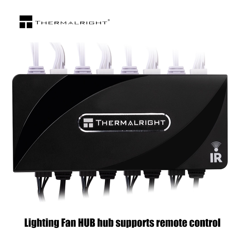 써멀라이트 1대 8 4핀 PWM + 3핀+5V ARGB - Fan Hub Rgb Controller 리뷰 및 가격